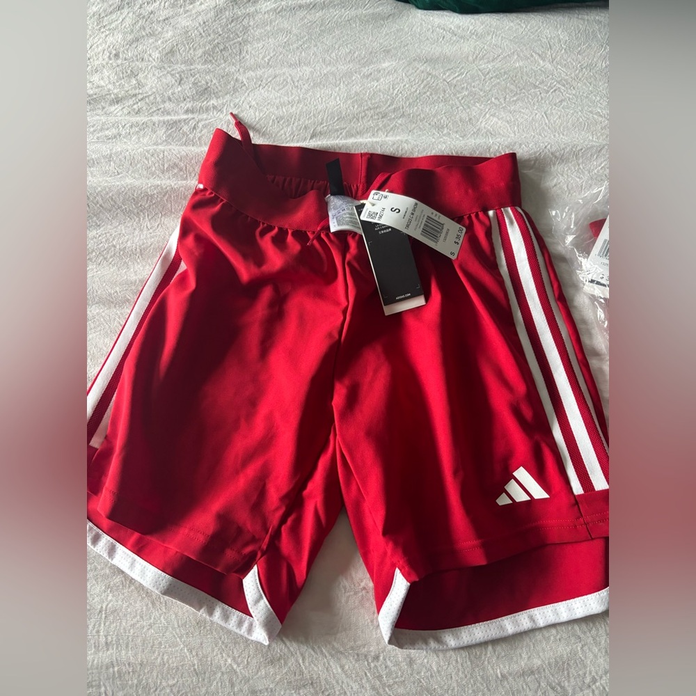 Adidas Red Athletic Shorts
